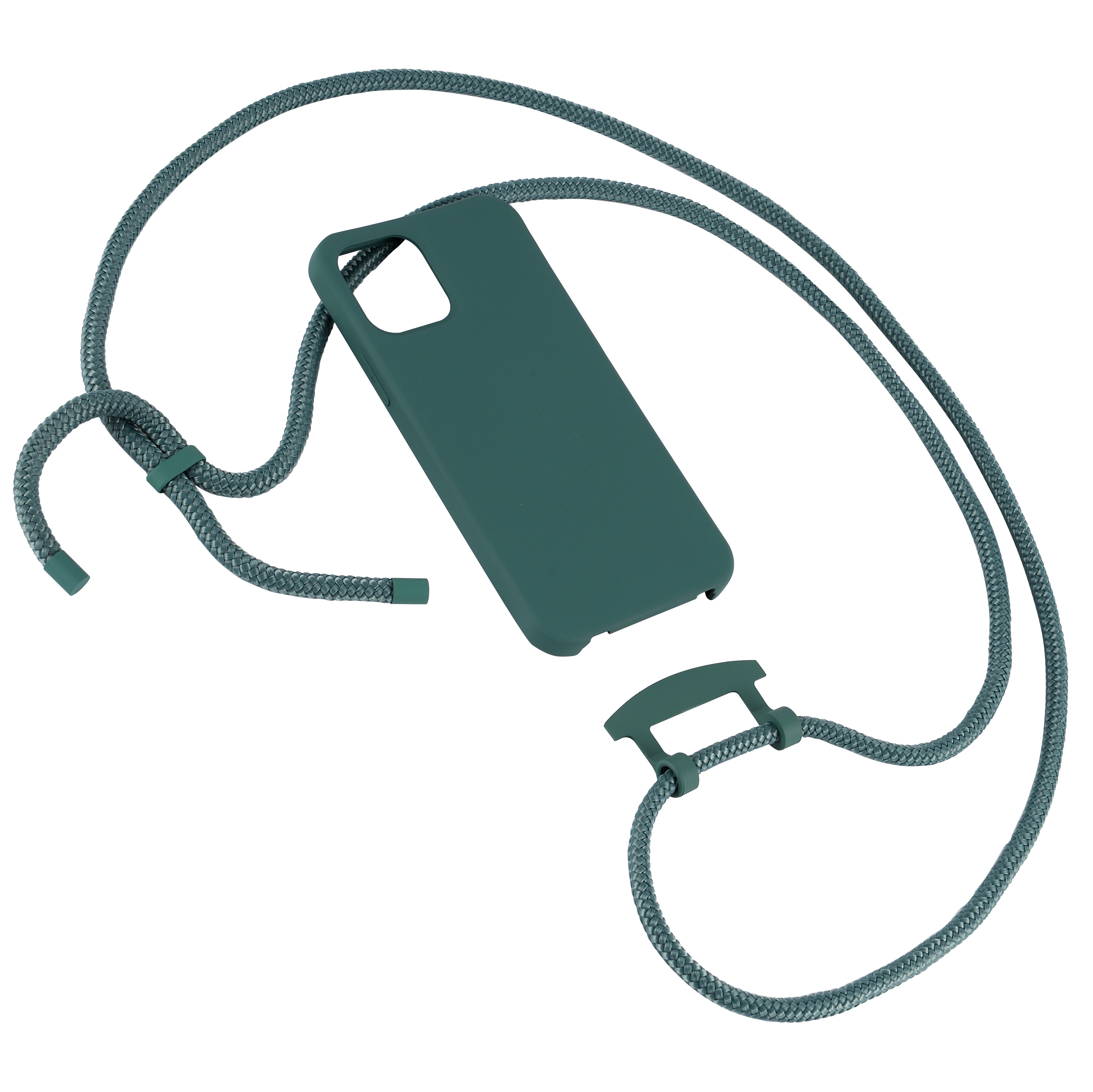 Crossbody iPhone Case holding it